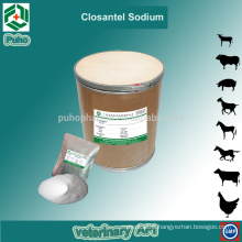 Online pharmacy supply veterinary Closantel Sodium powder for cattle and sheep